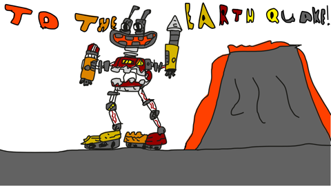 To the earth quake!